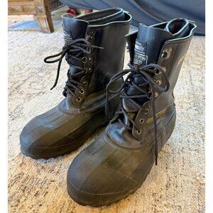 Servus Men’s Steel Shank Boots Size 10 Black